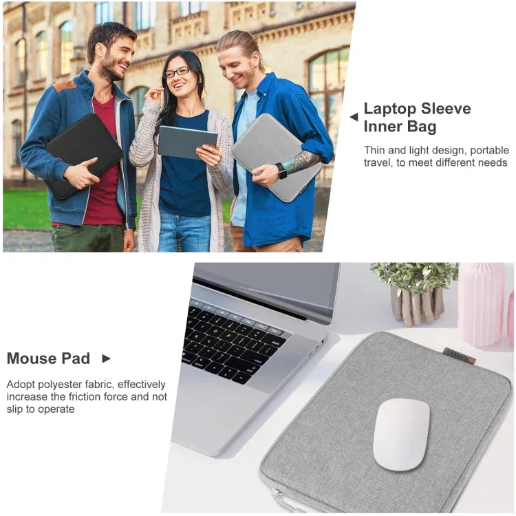 13-Inch Laptop Sleeve Case -Gray