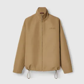 Acetate Gabardine bomber jacket