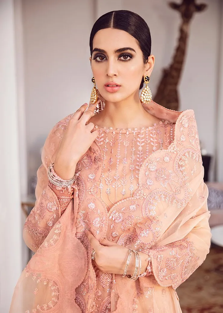 Afrozeh La Fuchsia Luxury Chiffon Collection ‘21 – Viva Glam