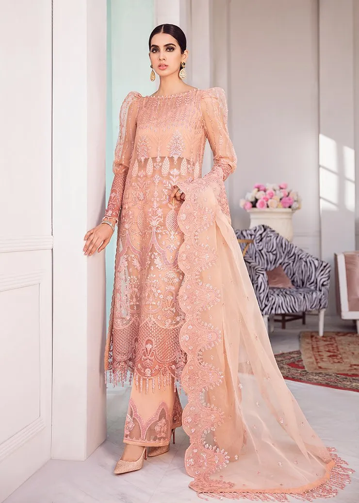 Afrozeh La Fuchsia Luxury Chiffon Collection ‘21 – Viva Glam