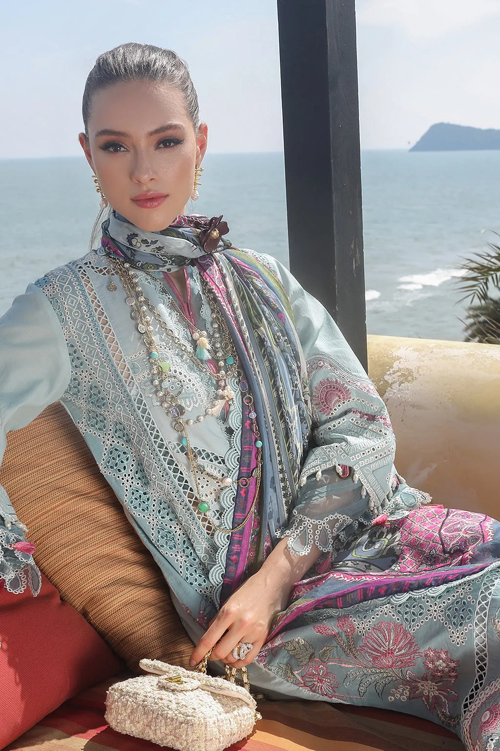 AJR Moksha Alif Luxury Lawn Collection – Najat