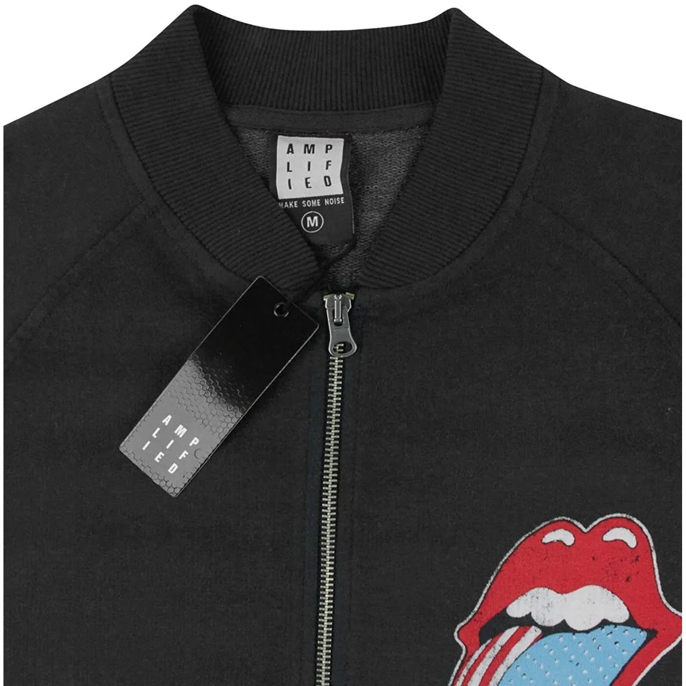 Amplified Mens The Rolling Stones Bomber Jacket