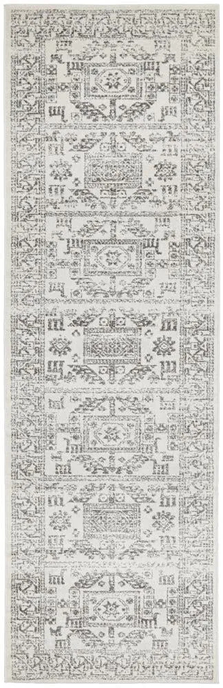 Apadana  Jasper Silver Runner Rug