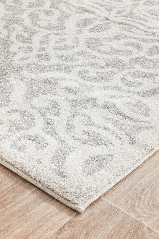 Apadana  Lila Silver Runner Rug