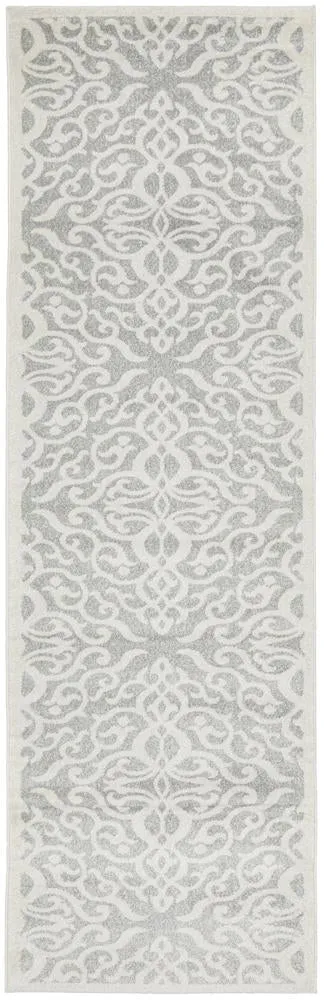 Apadana  Lila Silver Runner Rug