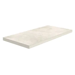 Arkham Bianco, 12" x 24" - 3CM Porcelain Pool Coping