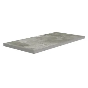 Arkham Gray, 12" x 24" - 2CM Porcelain Pool Coping