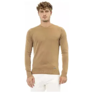 Baldinini Trend Beige Modal Men Sweater