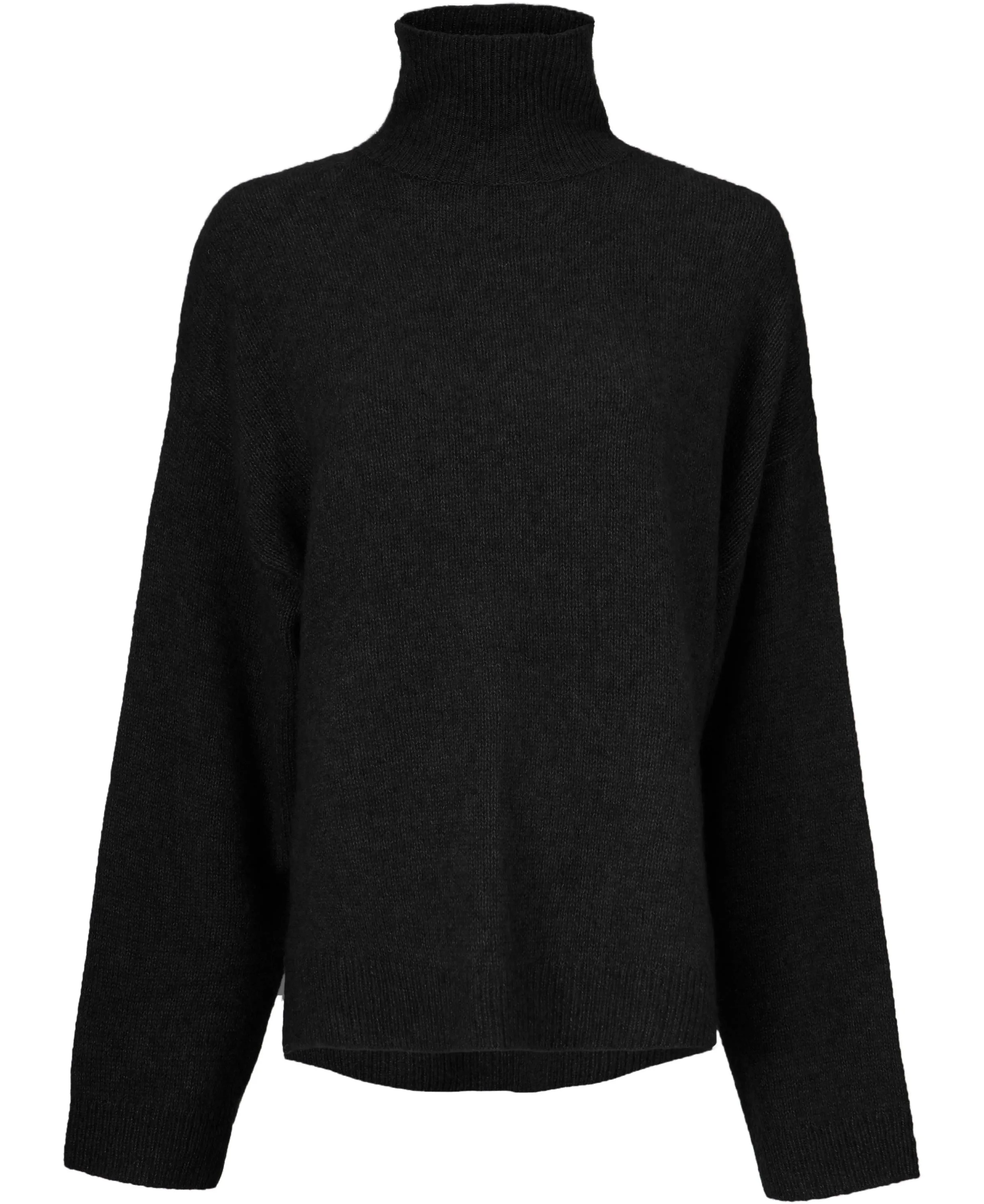 BEZ KNIT - BLACK  - SILK/CASHMERE