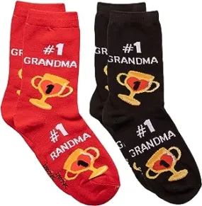 BLACK #1 GRANDMA SOCKS