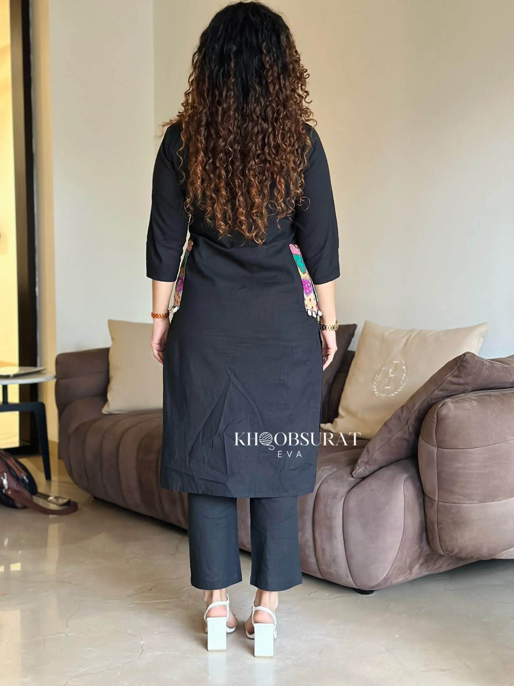 Black Beauty Kurta Set