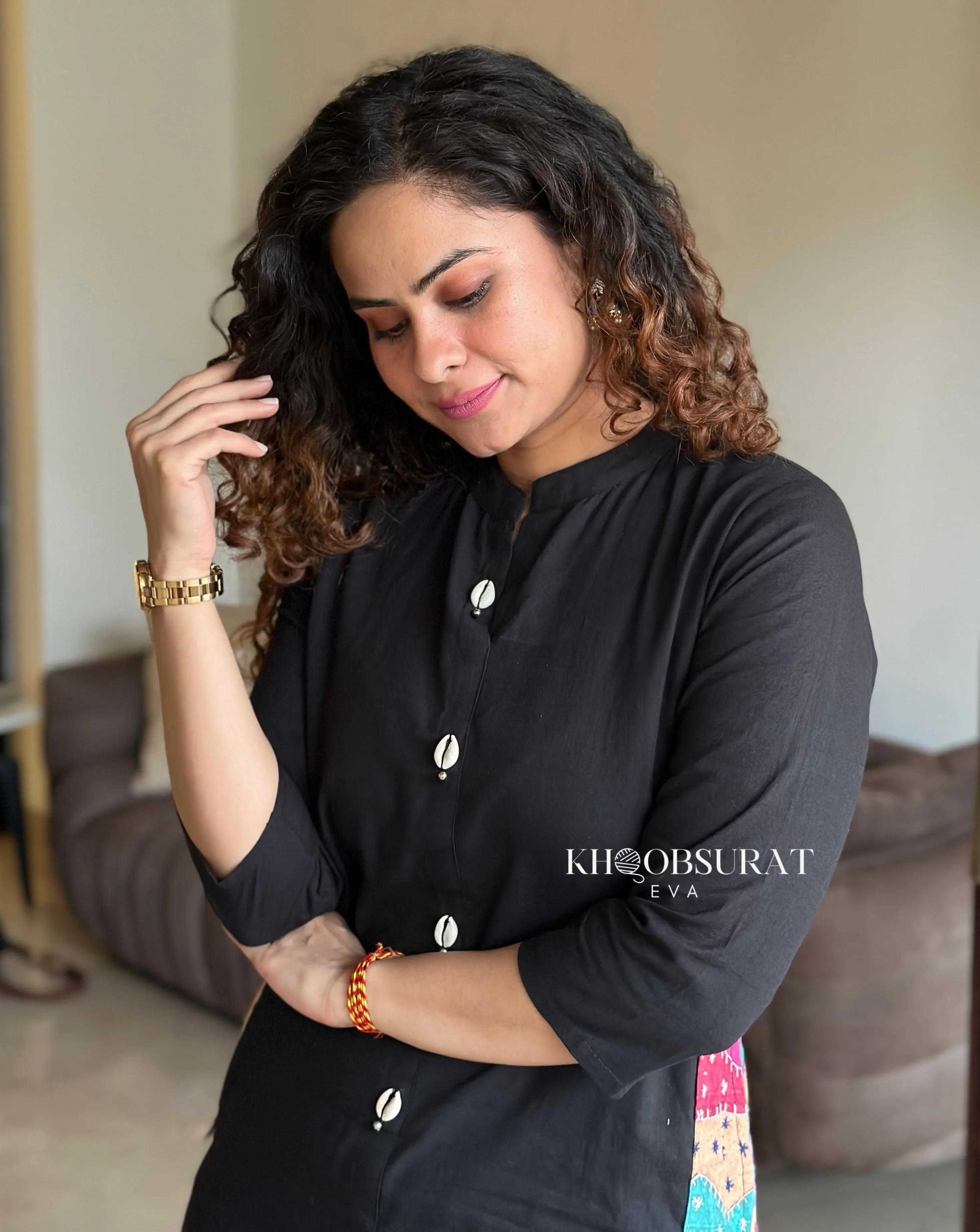 Black Beauty Kurta Set