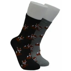 BLACK Fox Socks