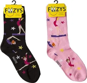 Black Gymnastics Socks