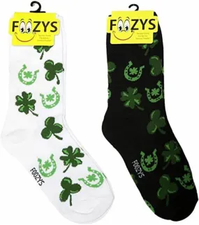 Black Luck of The Irish Socks