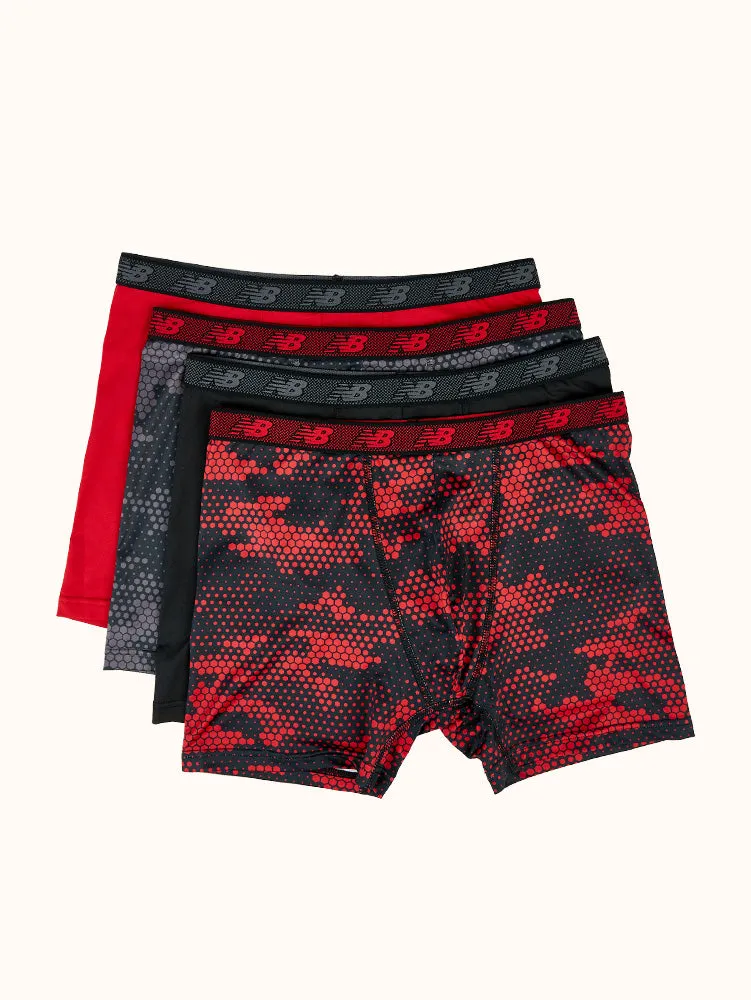 Boys' Performance Boxer Briefs (4 Pack)