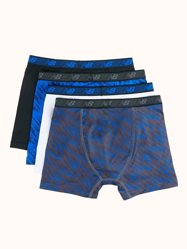 Boys' Performance Boxer Briefs (4 Pack)