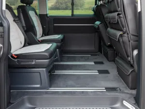 BRANDRUP Velour Carpet - Passenger Compartment  2  Sliding doors - VW T6.1/T6/T5 - Black