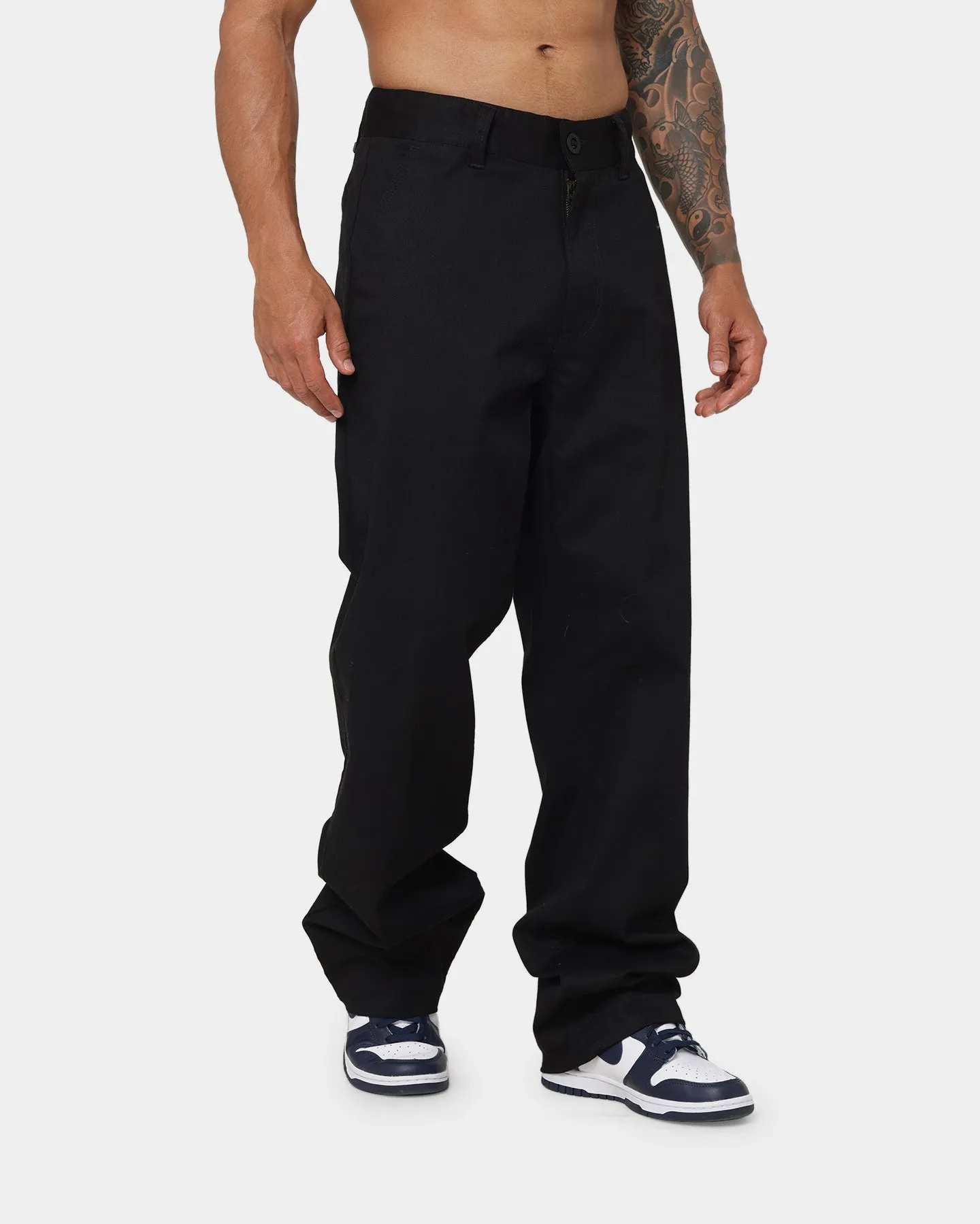 Brixton Choice Chino Relaxed Pants Black