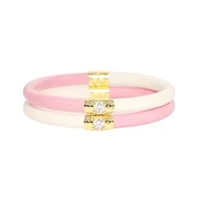 BuDhaGirl Yin Yang Pink Bangles