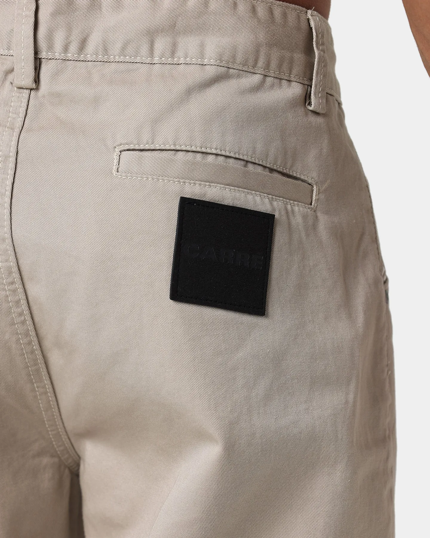 Carre Bandana Ultra Relaxed Chino Pants Stone