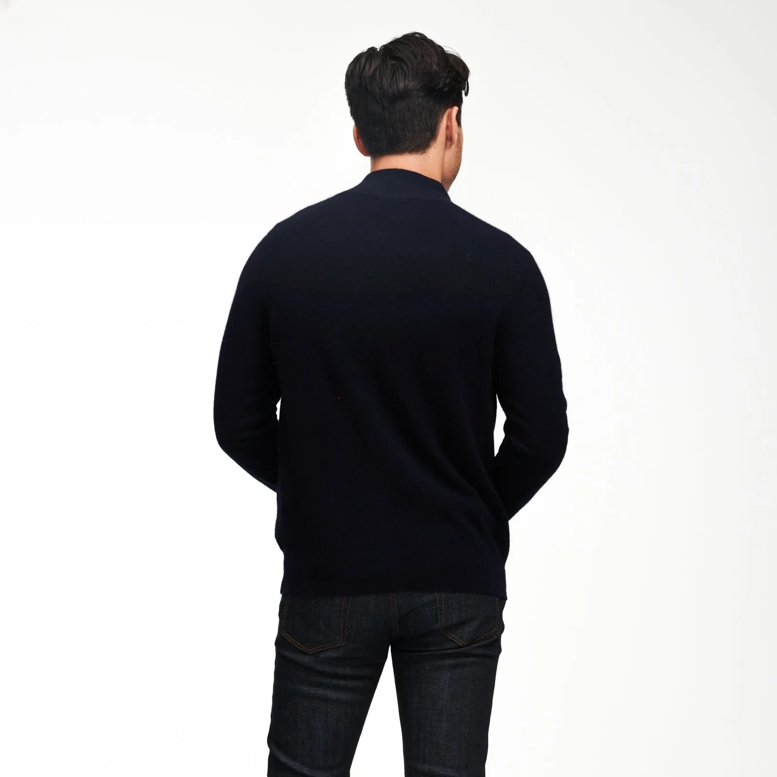 Cashmere Full Zip Sweater