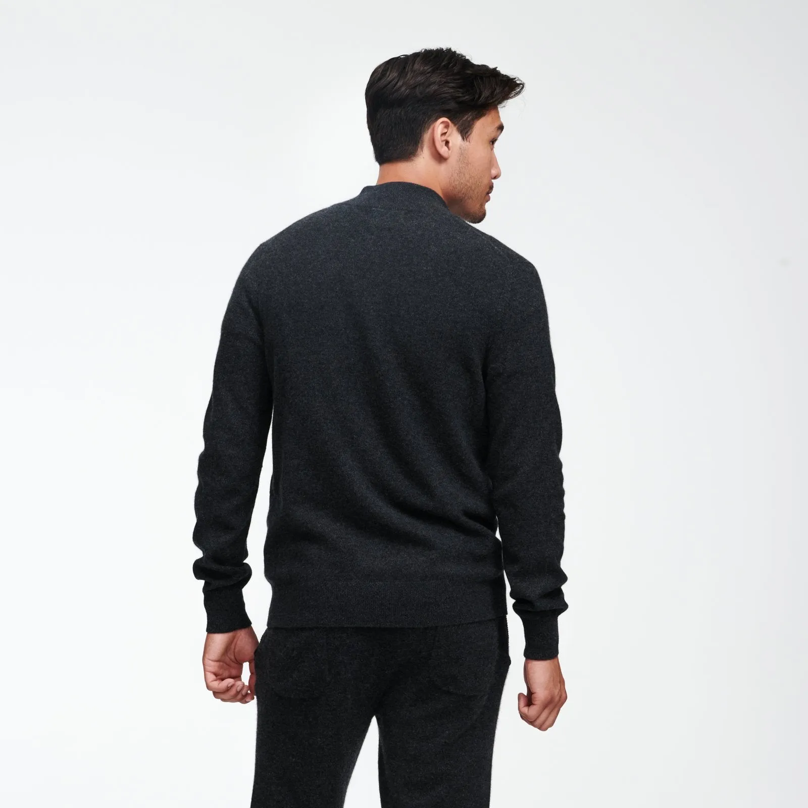 Cashmere Full Zip Sweater