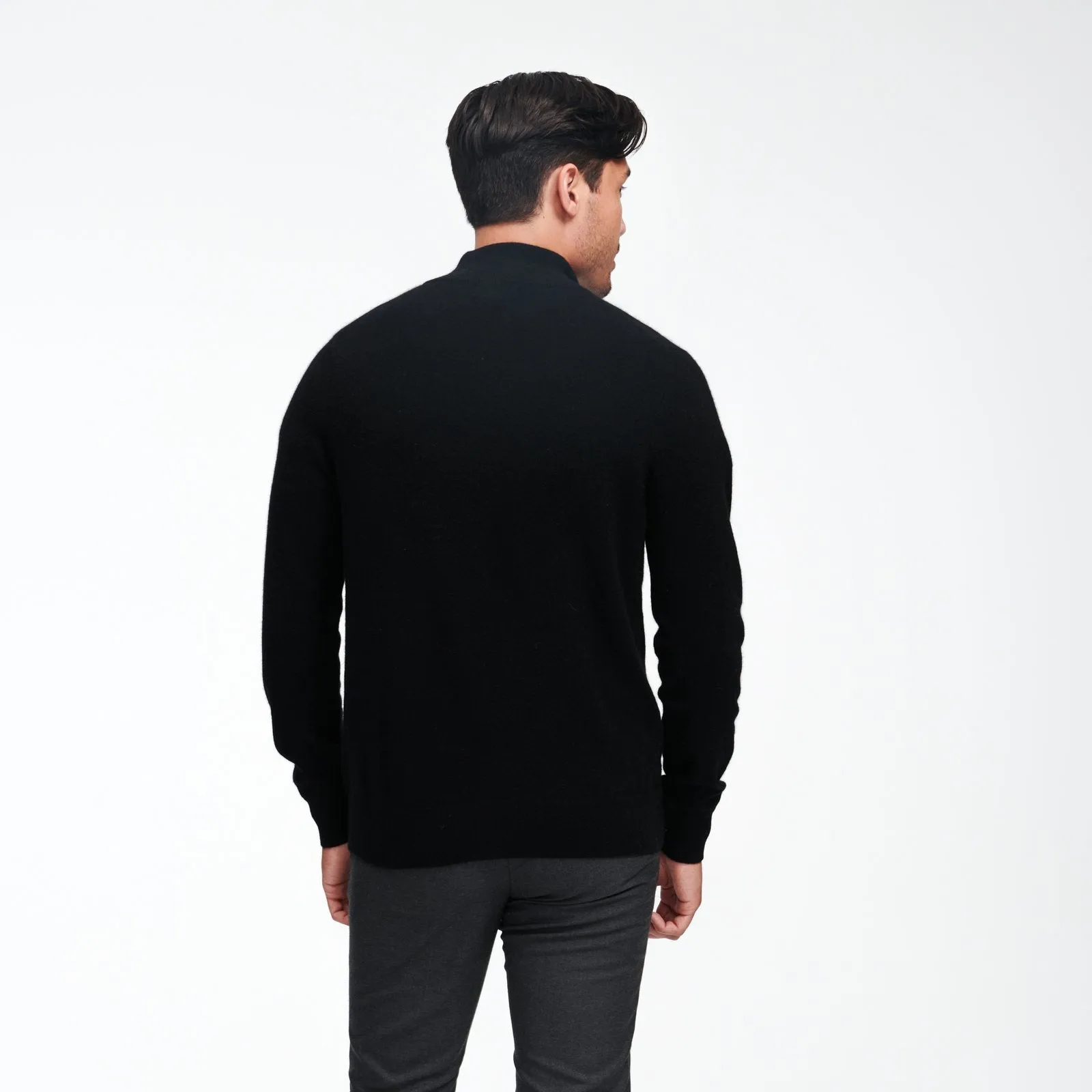 Cashmere Full Zip Sweater