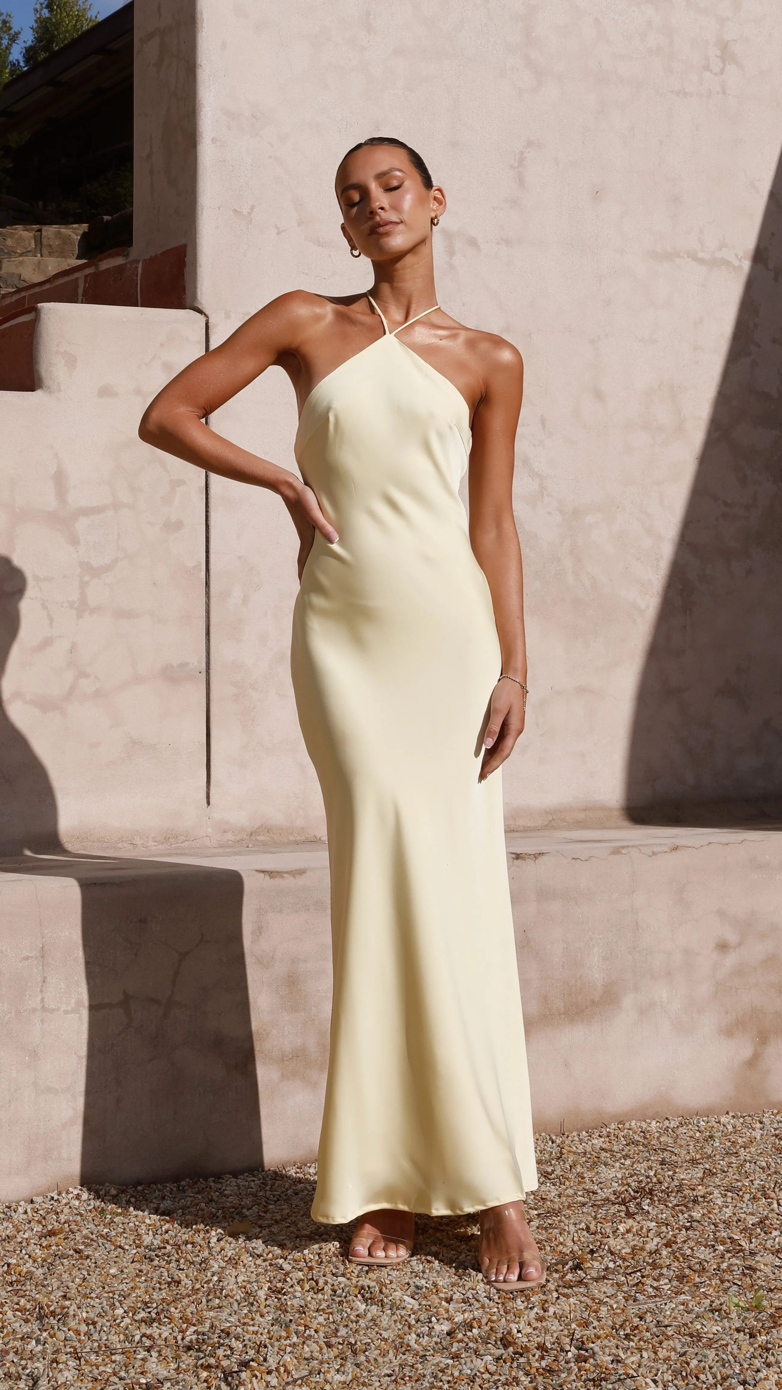 Chiara Maxi Dress - Yellow