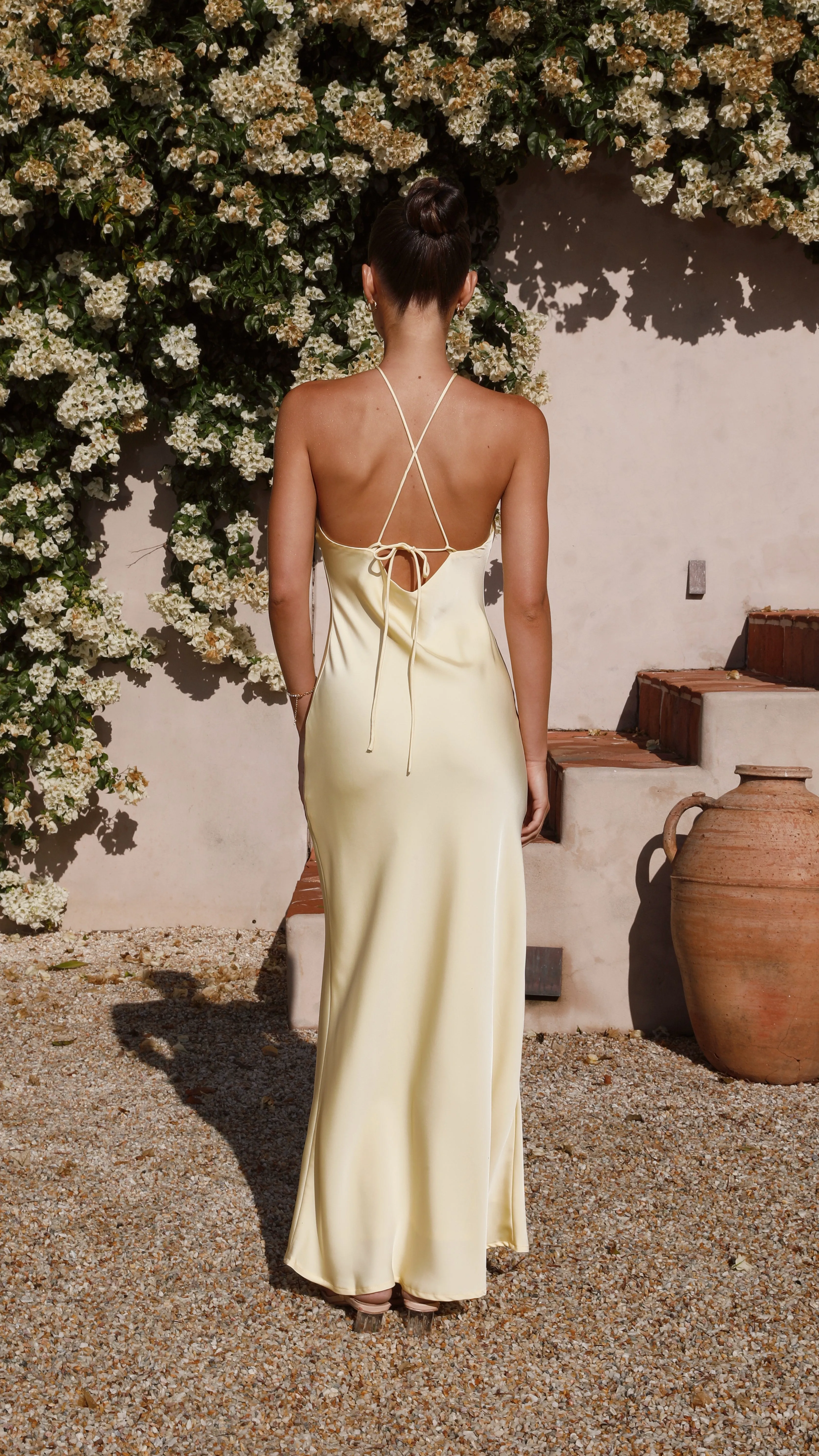 Chiara Maxi Dress - Yellow