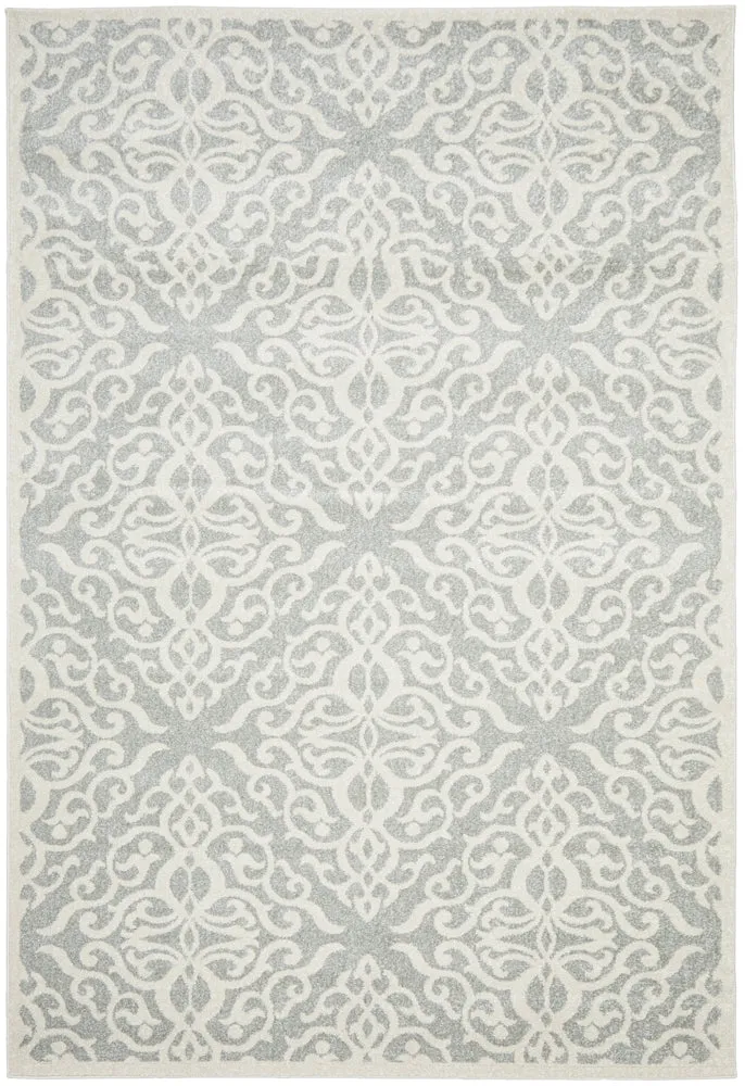 Chrome Lydia Silver Rug