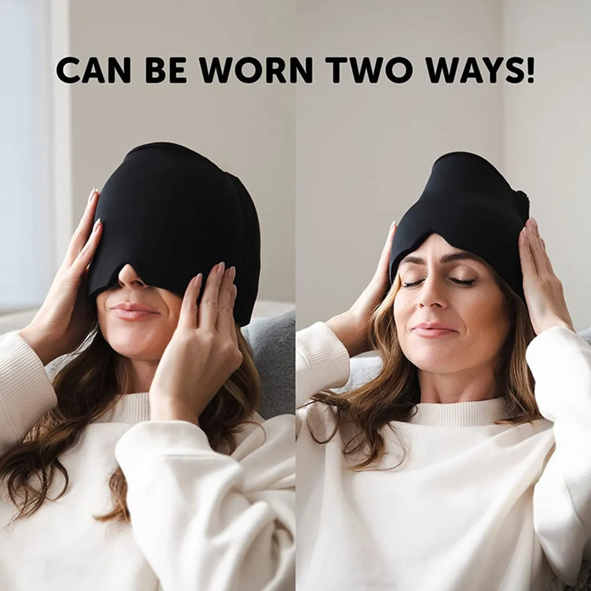 Cold Therapy Migraine Relief Hat