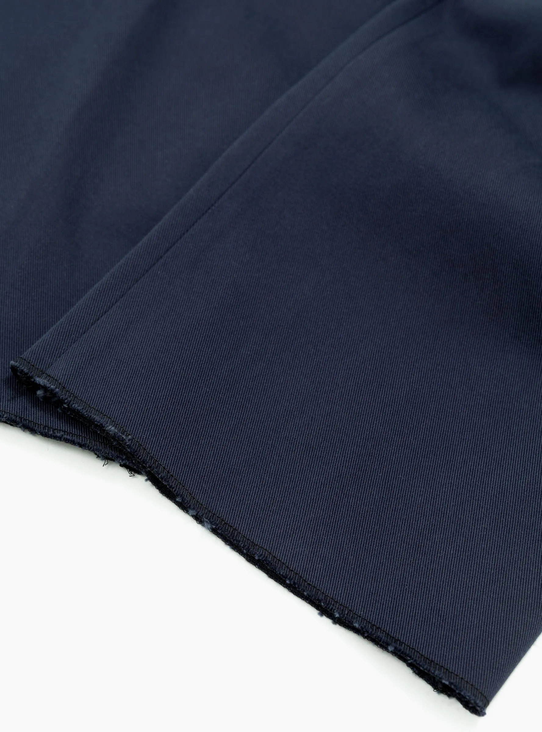 Cotton Manhattan Trousers Navy