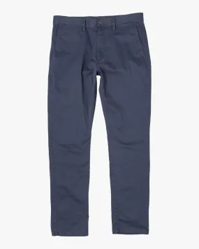 Dagger Slim Fit Chino Pants - Moody Blue