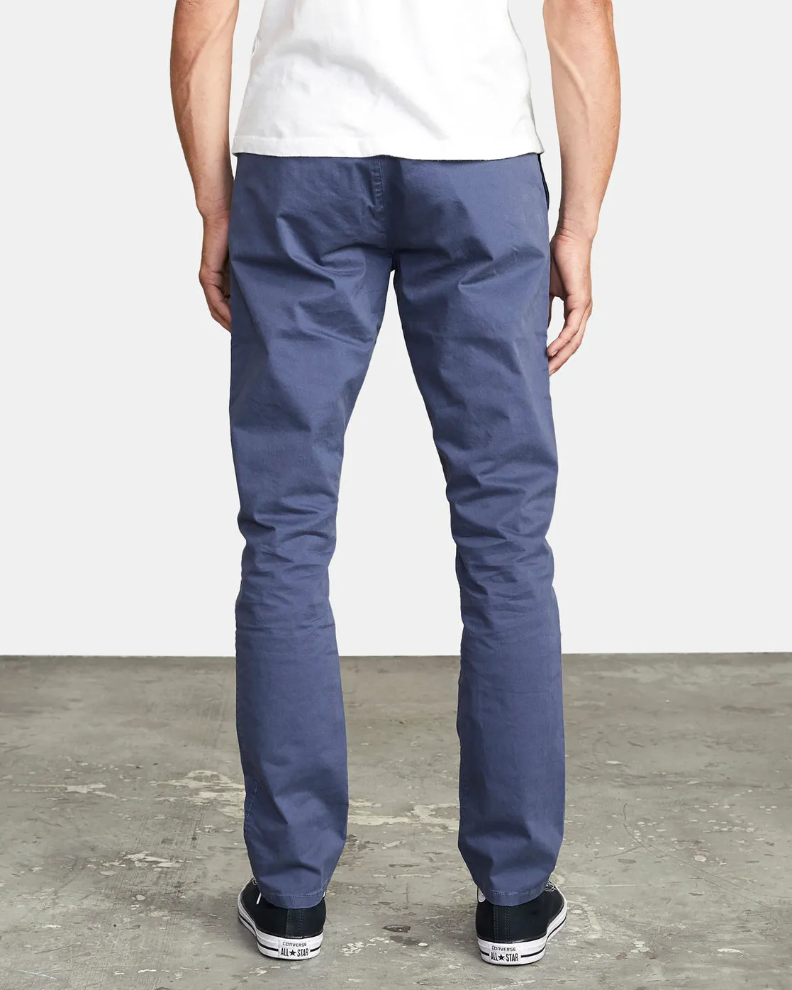 Dagger Slim Fit Chino Pants - Moody Blue