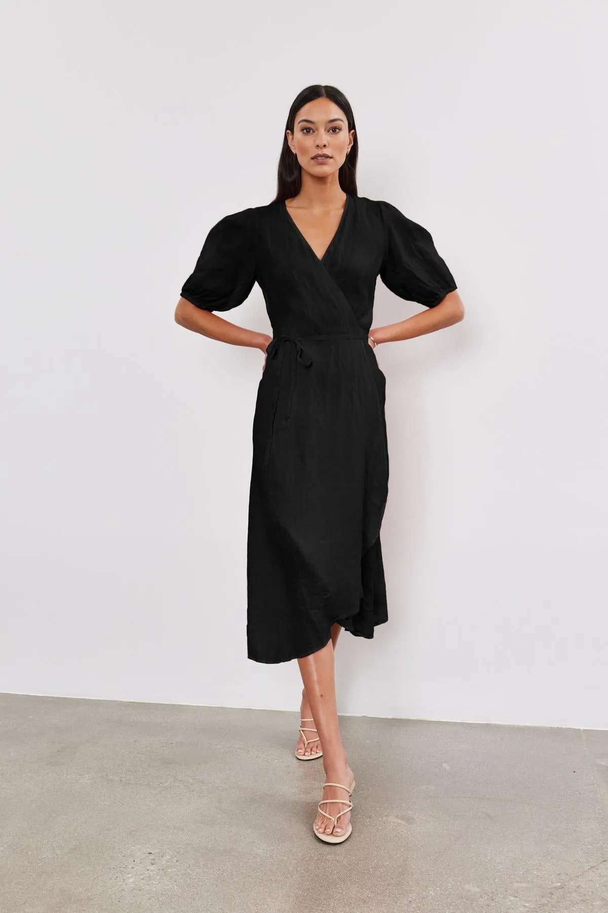 DALENE LINEN DRESS