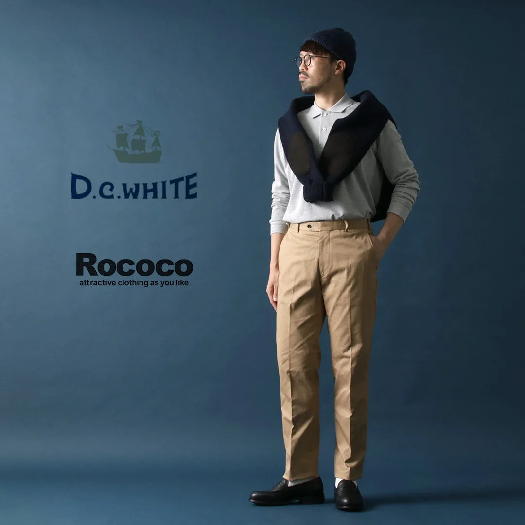 D.C.WHITE / High-density Chino Stretch Slim Tapered Pants