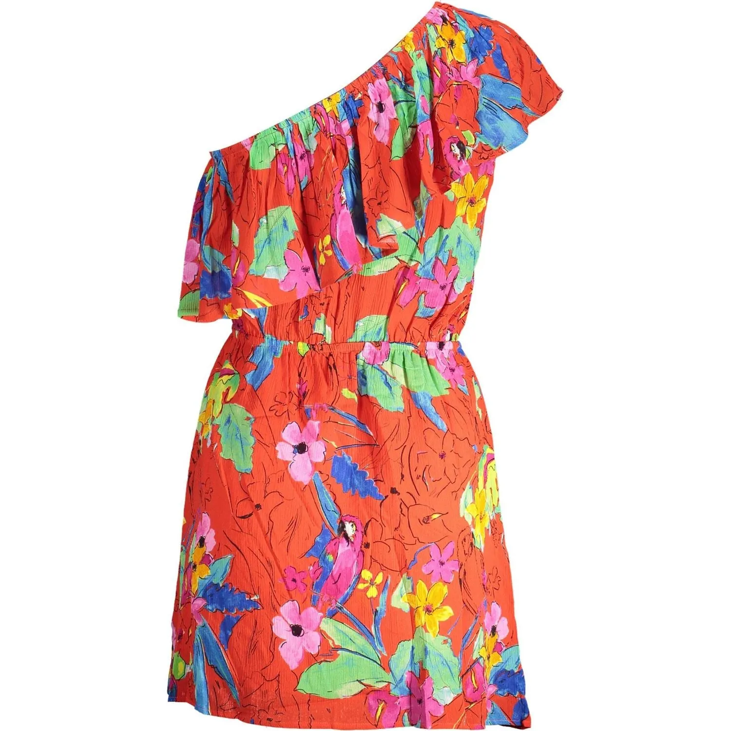 Desigual "Red Viscose Women Dress"