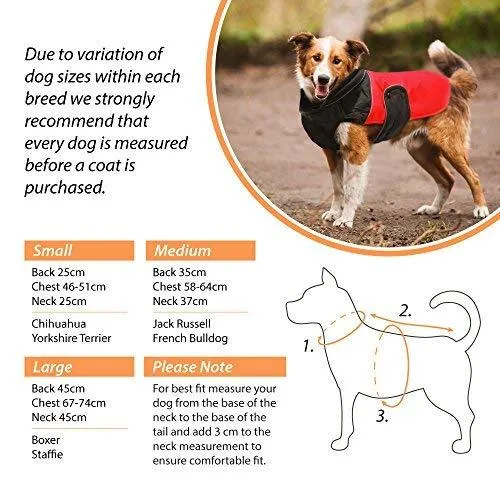 Dog Waterproof Warm Jacket - Pink -S/M/L