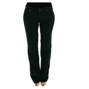 Dolce & Gabbana Elegant Green Cotton Blend Trousers