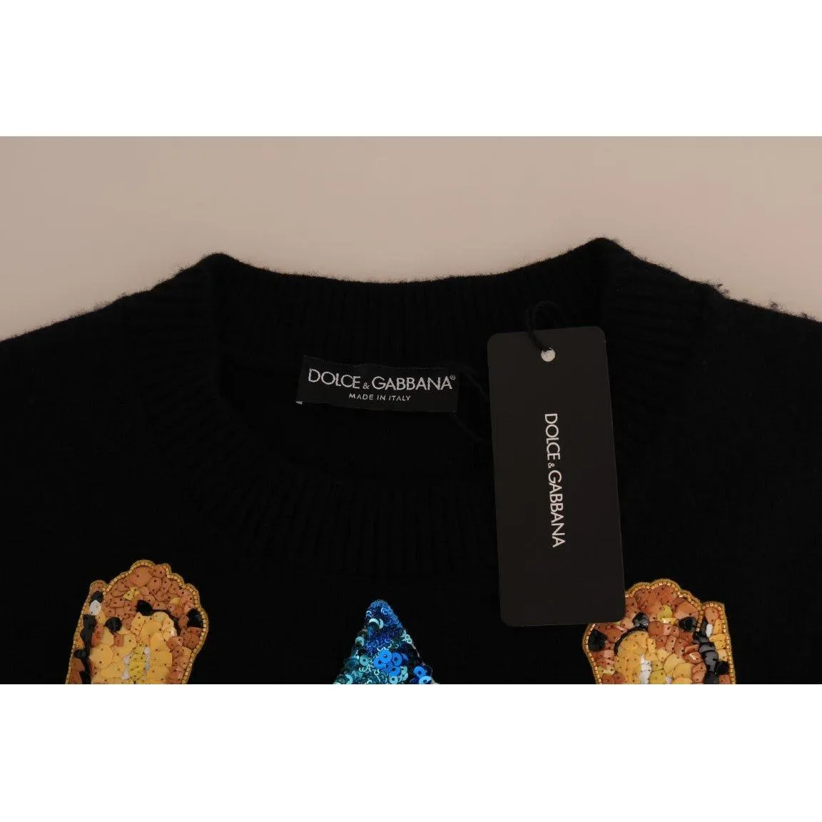 Dolce & Gabbana Enchanted Elegance Cashmere Sweater