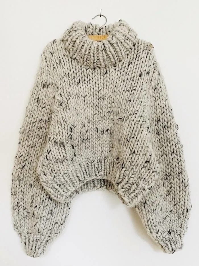 Drama Jumper by Spektakelstrik, knitting pattern