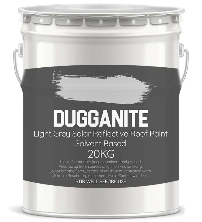 Dugganite Solar Reflective Paint - Light Grey 20Ltr