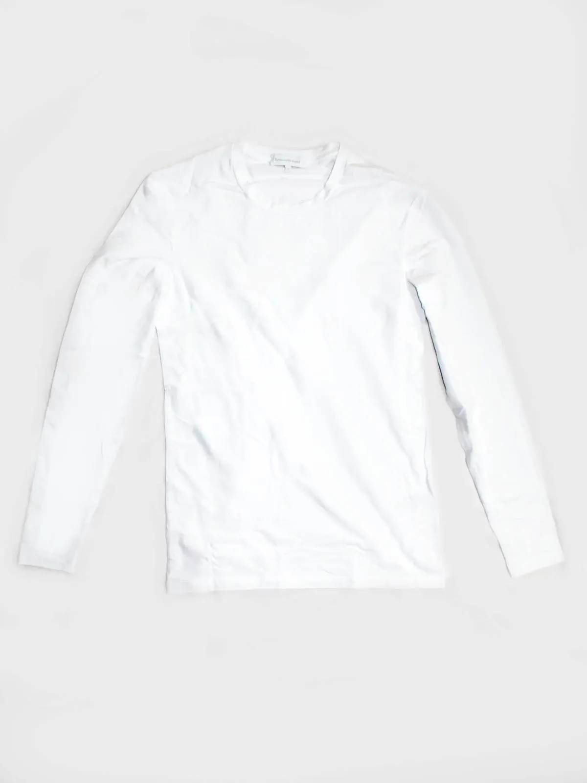 Ermenegildo Zegna Long Sleeve T-Shirt White XXL Undershirt FINAL SALE