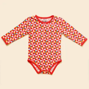 Full Sleeve Bodysuit - Pinwheel Paradise