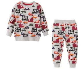 Fun Cars - Soft Cotton Tracksuit