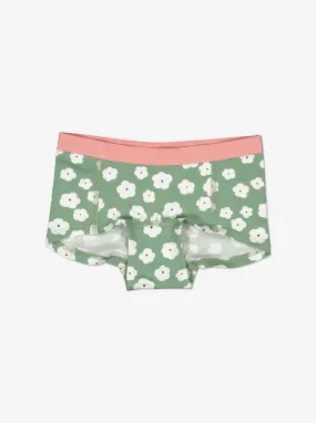 Girls Organic Cotton Boxer Briefs