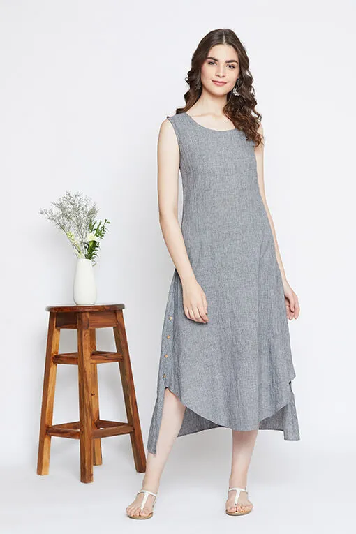 Gulaaz Dress – Grey