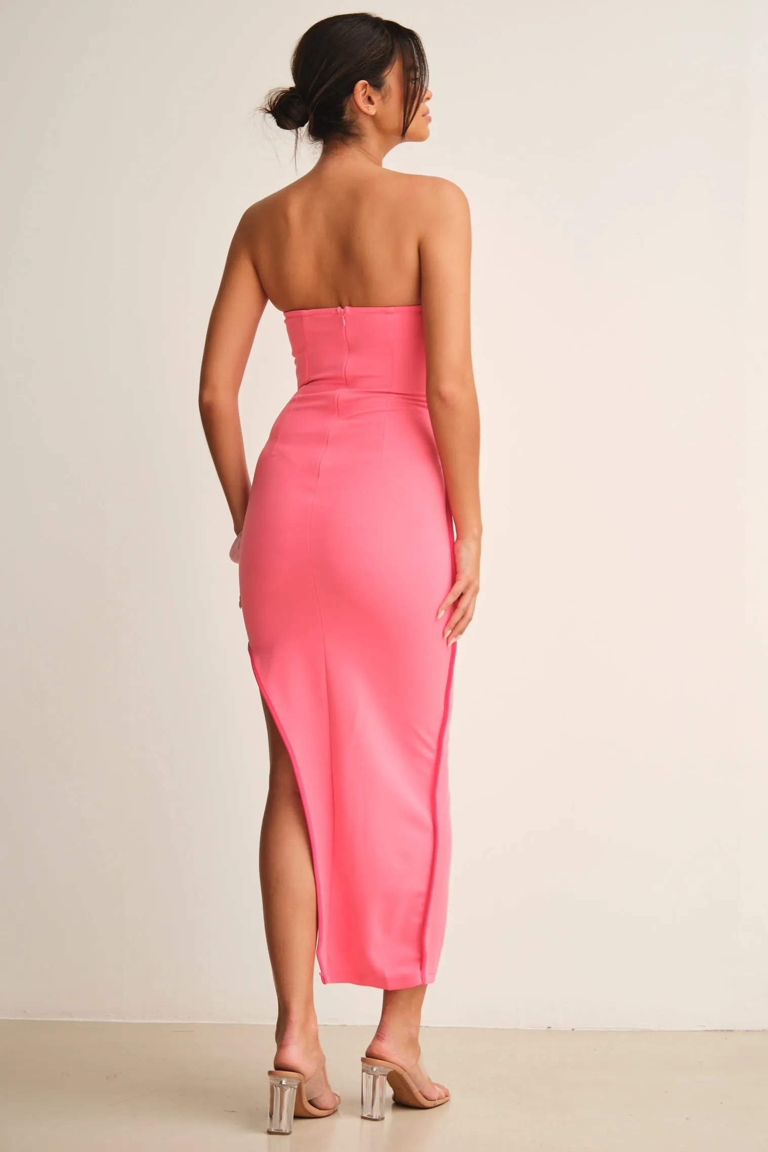 Havana Midi Dress Pink