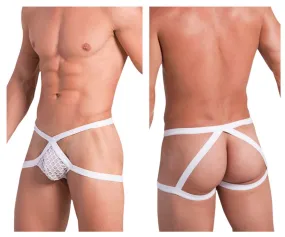 Hidden 963 Mesh Jockstrap Color White